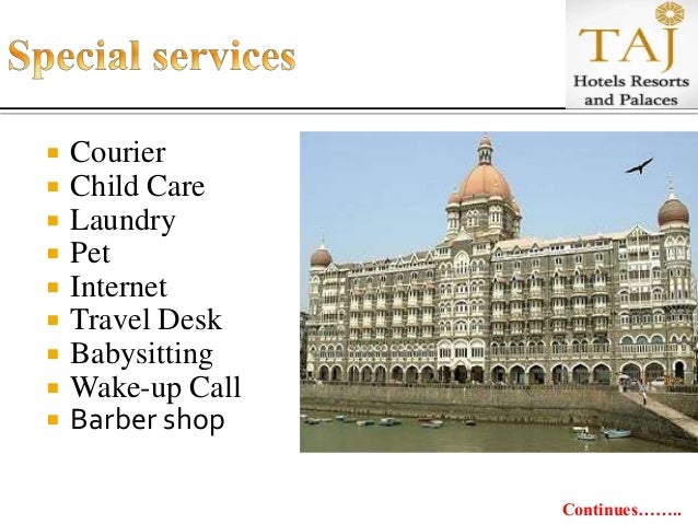 marketing strategy of taj hotels ppt gap analysis of taj hotels